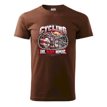 Bicykel medzi horami eat sleep repeat