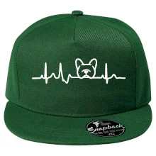 EKG Francúzsky buldoček hlava