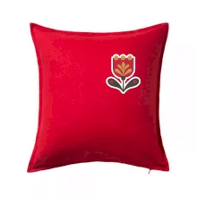 Folklór na prsníku tulipán