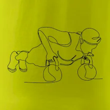 Kitebell posilňovanie jedným ťahom