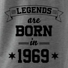 Legends are born in 1969