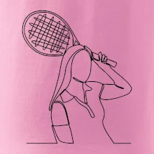 Tenistka jedným ťahom