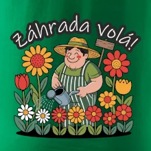 Záhrada volá - záhradník a slnečnice Záhrada volá - záhradník a slnečnice
