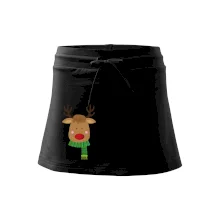 Jeleň so šálom