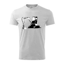 Bager bez nápisu čiernobiely