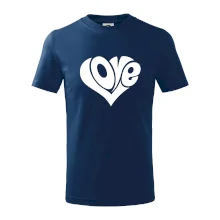 Love nápis jednoduchý