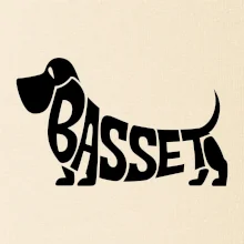 Basset nápis v tele