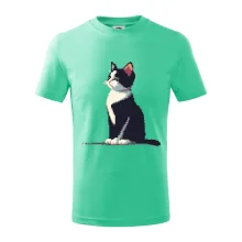 Mourovatá mačka pixel