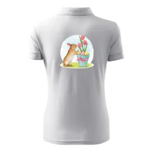 Veľkonočný zajačik tulipány