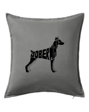 Dobermans - nápis v tele