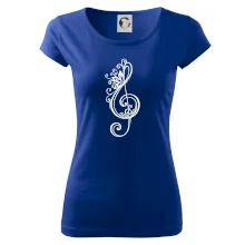 Husľový kľúč kvety Husľový kľúč kvety