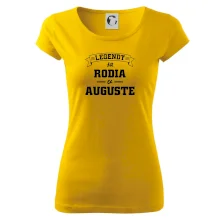 Legendy sa rodia v auguste