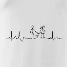 EKG rodina a jedno dieťa