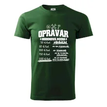 Hodinová mzda - opravár Hodinová mzda - opravár