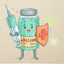 Cartoon vaccine Cartoon vaccine