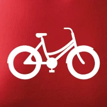 Obrázok kolesa na prsníku mestský bicykel