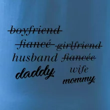 Partnerské tričko nastávajúci rodičia