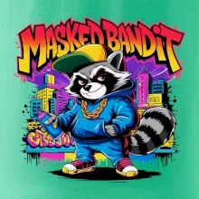 Mýval - masked bandit graffiti