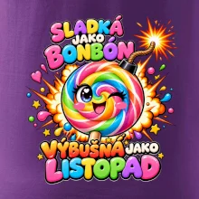 Sladké duhové lízátko s výbušnou náladou