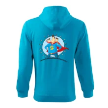 Otec superman - chlapec a chlapec Otec superman - chlapec a chlapec