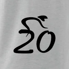 Cyklista oslavuje dvadsiatku (20)