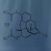 Molekulárna štruktúra Heroín