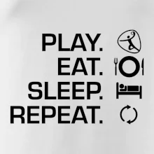Play Eat Sleep Repeat hádzaná