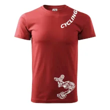 Cycling nápis šikmo