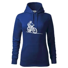 MTB kreslený cyklista