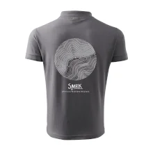 Smrk - vrstevnice v kruhu