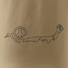 Päsť a symbol mieru