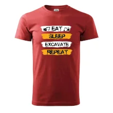 Eat Sleep Excavate Repeat