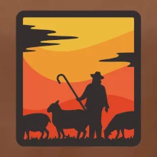 Pastierec oviec - štvorec