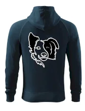 Border kólia obrys hlavy