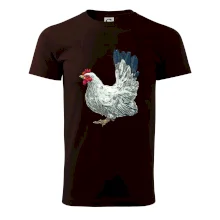 Sliepka kreslená biela Sliepka kreslená biela