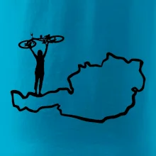 Cyklistka - Mapa Rakúska