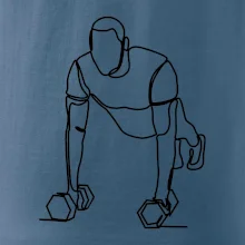 Tréner fitness jedným ťahom