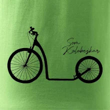 Som kolobežkár veľké a malé koleso