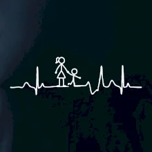 Ekg mamička a chlapec