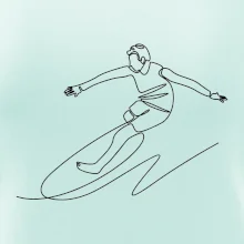 Surfovanie jedným ťahom