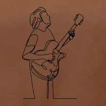 Gitarista jedným ťahom