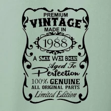 Vintage Etiketa - 1988