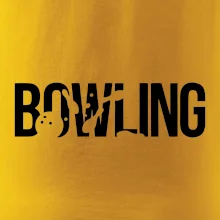Bowling nápis kolky