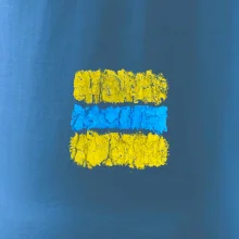 Turistická Cyklo značka - žlto modrá