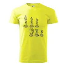 Šachové figúrky kreslené