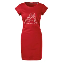 Kajak na vode jedným ťahom