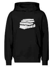 Knihy čiernobiele na sebe