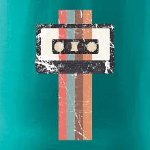 Retro kazeta - pruhy