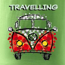 Traveling kreslené auto (lulu_art)