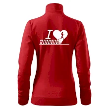 I love running dievča